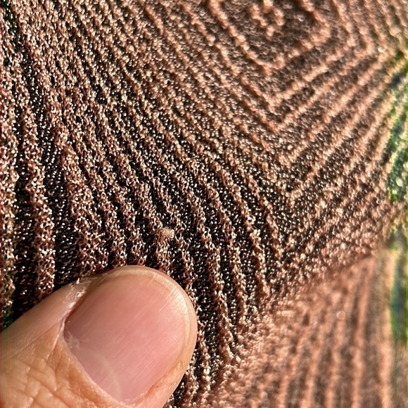 Tart Rebecca Dress In Metallic Diamond. - Picture 8 of 9